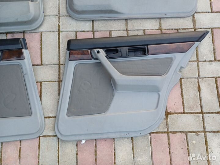 Дверные карты серые BMW E34