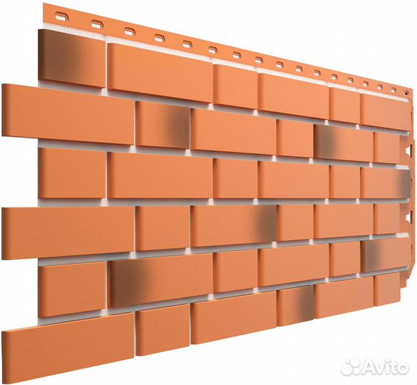Фасадные Панели Деке Флемиш Красный Жженый