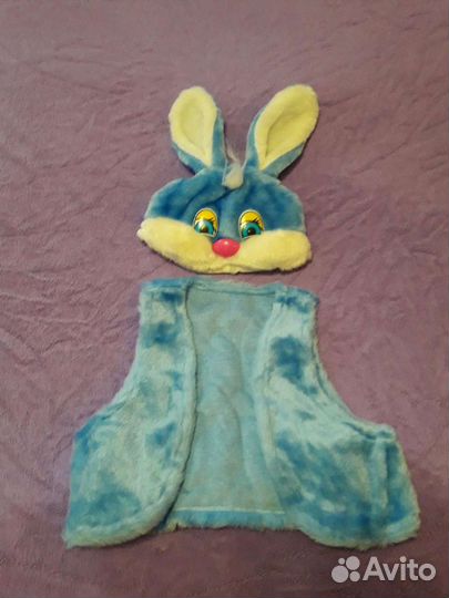 Новогодний костюм зайчик