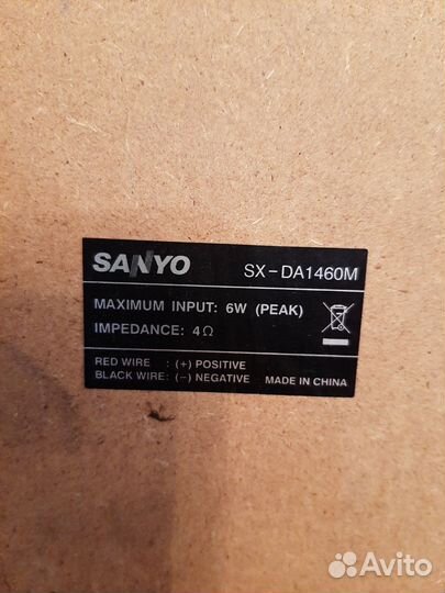 Звуковые колонки sanyo