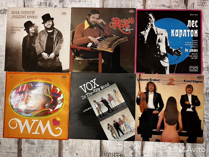 Виниловые пластинки Европа 60-80 года