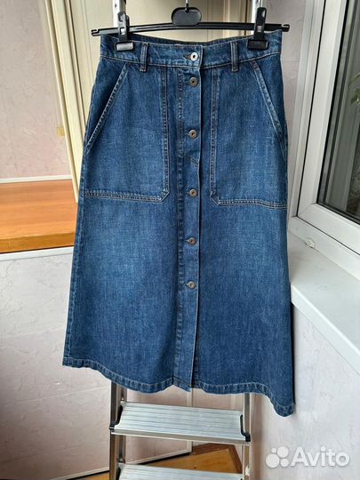 Джинсовая юбка