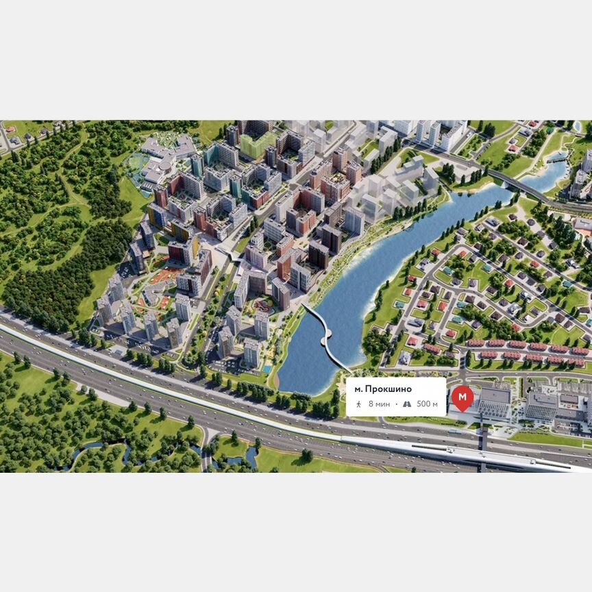 2-к. квартира, 40,1 м², 3/12 эт.