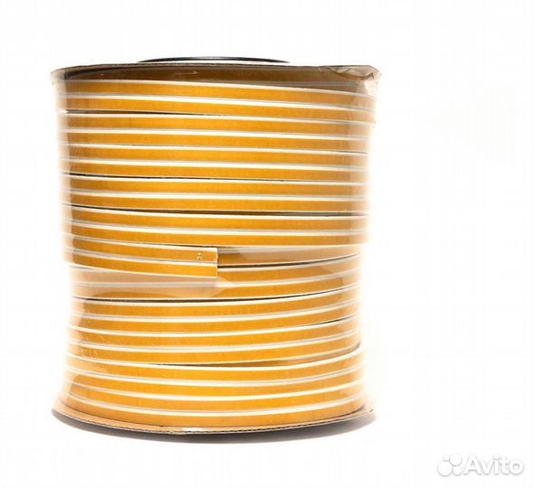 Уплотнитель тип P 9 мм х5,5 мм белый 100 м.(1/6)