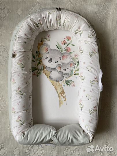 Кокон для новорожденных гнездышко Loombee