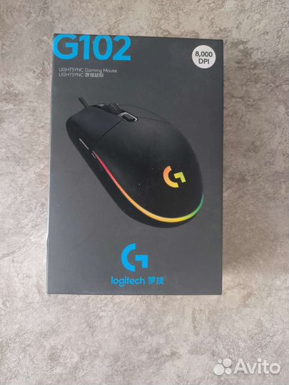 Новая Игровая мышь Logitech g102