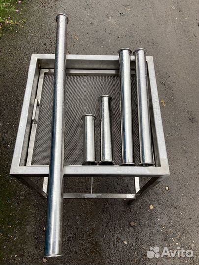 Царга кламп 2 дюйма 1000мм