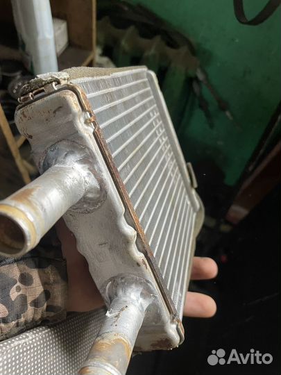 Радиатор печки priora с кондиционером