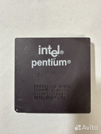 Кермамический процессор intel pentium