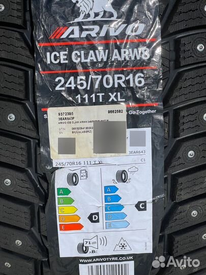 Arivo Ice Claw ARW8 245/70 R16 111T