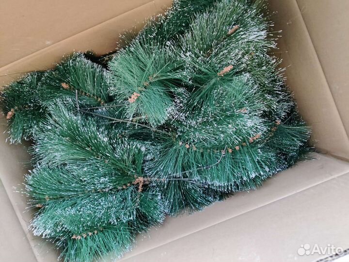 Елка пвх+ юбка из лозы