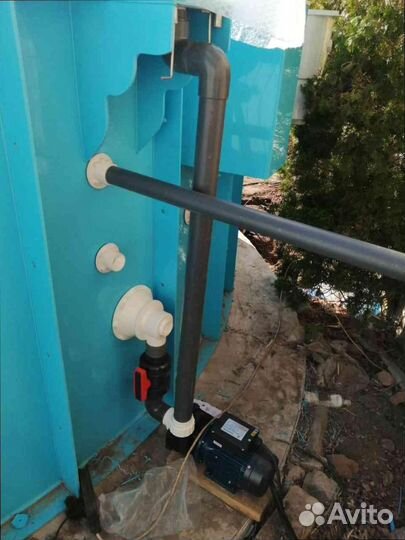 Бассейн пластиковый овальный от производителя