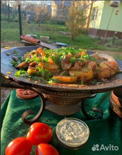 Садж чугунный 35см