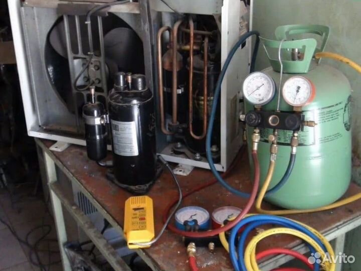 Ремонт кондиционеров. Заправка, чистка кондиционер