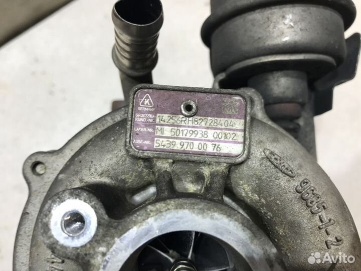 54399700076 Турбина Nissan Qashqai J10 К9К 1.5 DCI