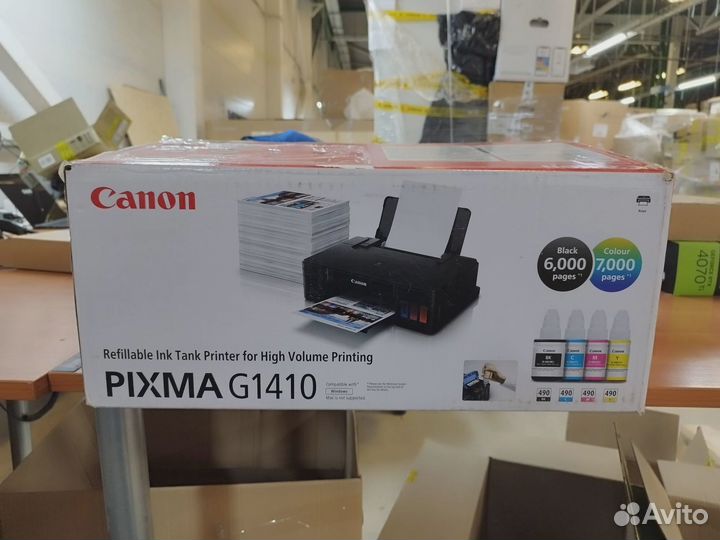 Принтер струйный canon pixma G1410 (2314C009) k3