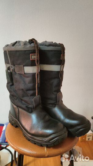 Сапоги комбинированные зимние