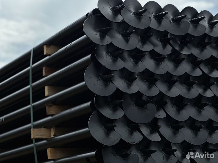 Фундамент на винтовых сваях