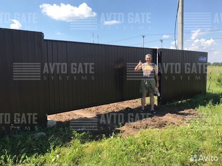 Откатные ворота