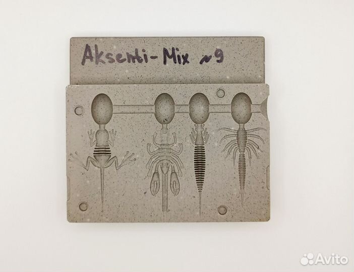 Формы для литья силиконовых приманок