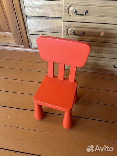 Детский столик и стул IKEA