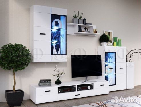 Стенка в гостиную под тв 