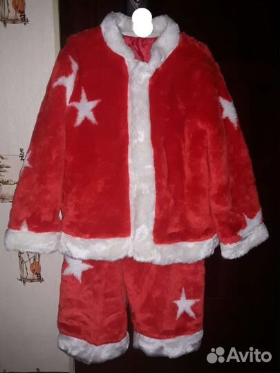 Костюм деда мороза / гнома на 4-6 лет (прокат)