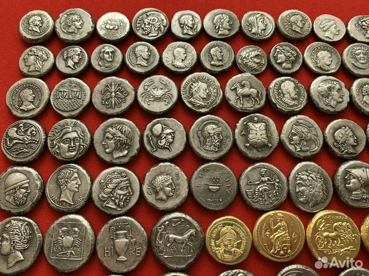 180 античных монет с Vll в.до н.э-V век н.э.Копии