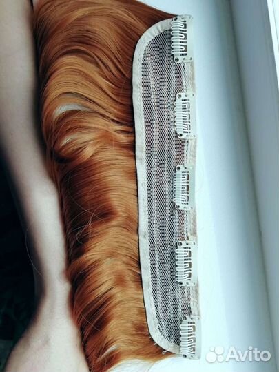 Волосы на заколках 70 см