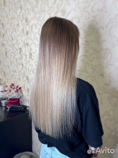 Наращивание волос, коррекция, снятие