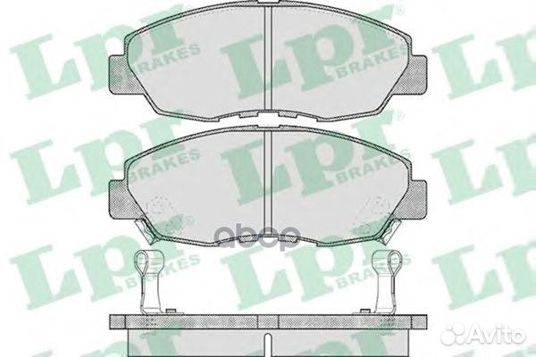 Колодки тормозные honda accord 2.0-2.2 90-93