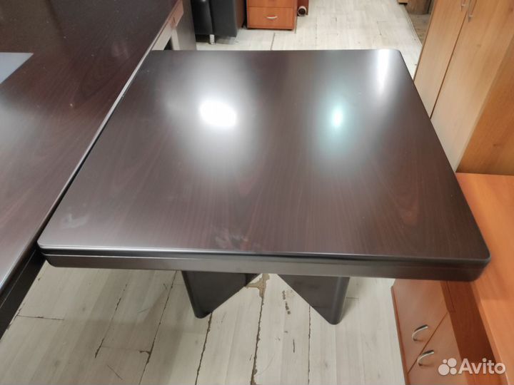 Стол руководителя c брифингом б/у 02231