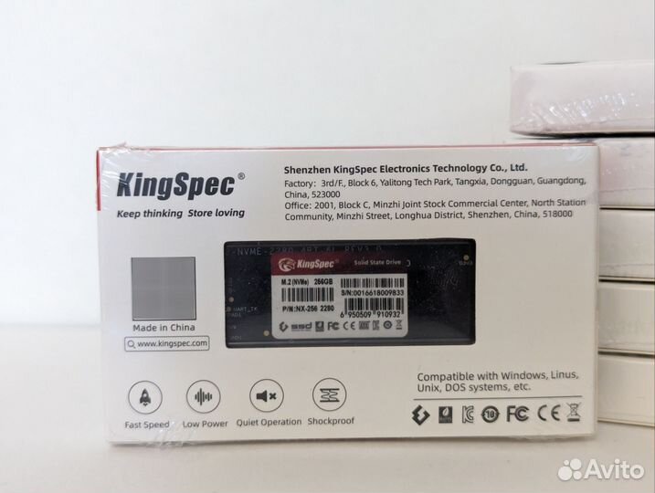 Ssd m2 kingspec 256gb