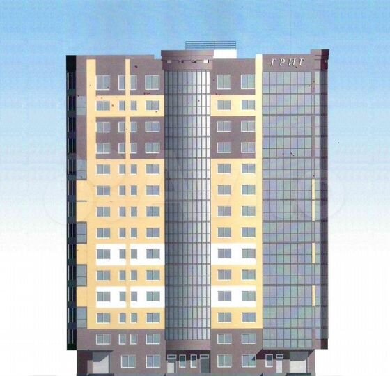 1-к. квартира, 51,5 м², 7/14 эт.