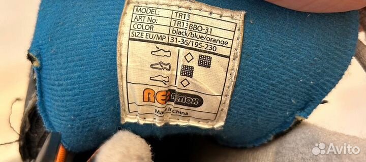 Роликовые коньки детские (31-36) с защитой