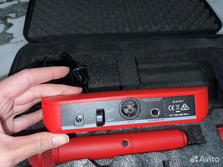 Радиосистема Shure blx24e/SM58 M17