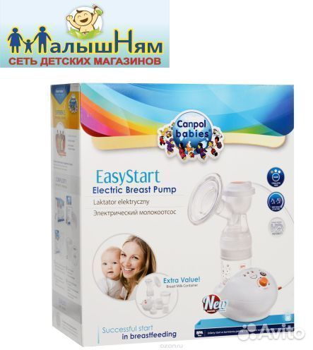 Молокоотсос электрический Canpol Babies