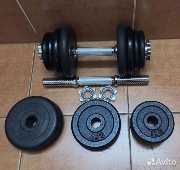 Гантели по 15 кг каждая