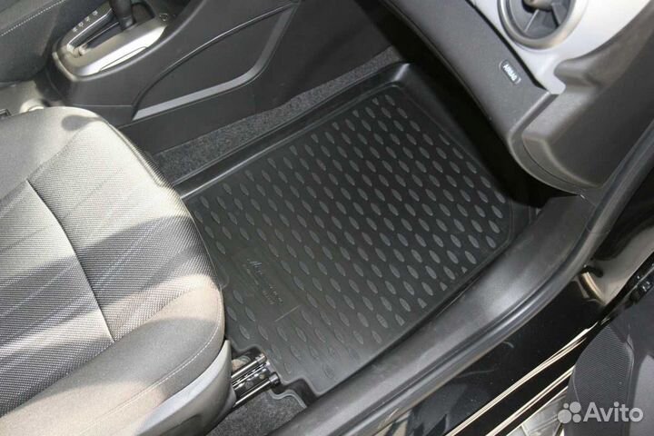 Коврики салона Chevrolet Aveo (2012-20) полиуретан