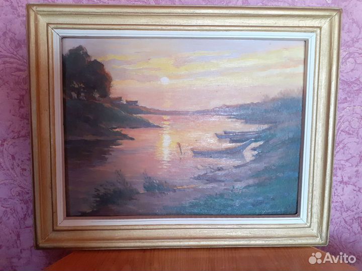 Картина маслом СССР