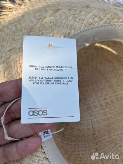 Шляпа женская соломенная