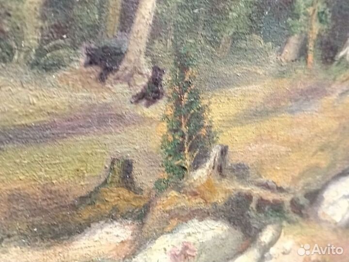 Картина холст масло