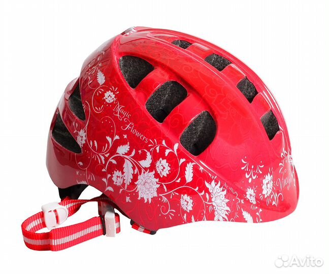 Шлем детский с регулировкой, размер S(48-52), рису