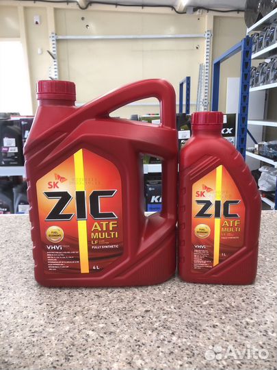 Масло трансмиссионное ZIC ATF Multi LF 4л