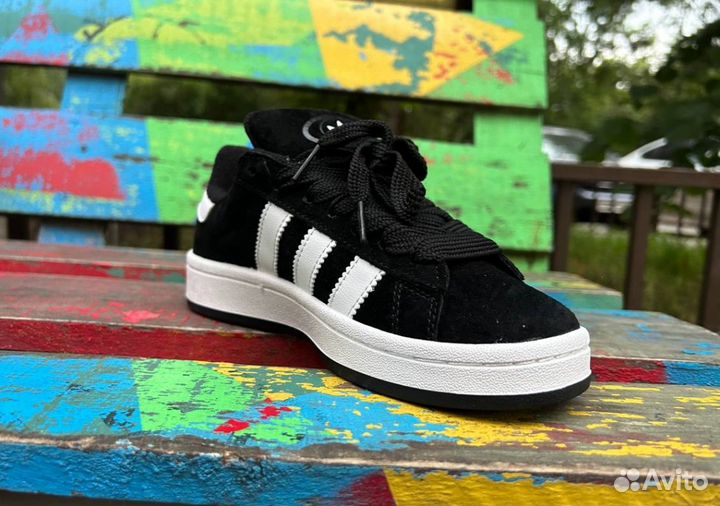 Кроссовки Adidas Campus 00s Black Люкс