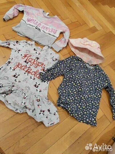 Одежда для девочки пакетом 86-92размер