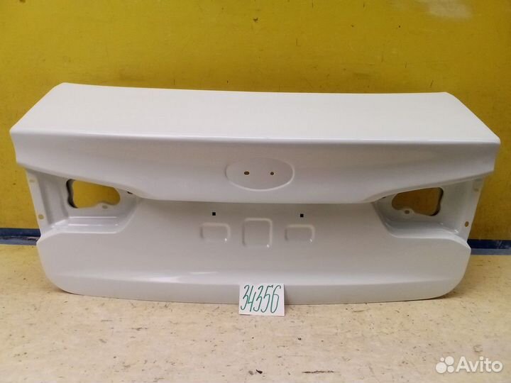Kia Rio 3 седан Крышка багажника цвет Белый