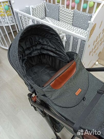 Коляска новая 2в1 трансформер Lux Mom новинка