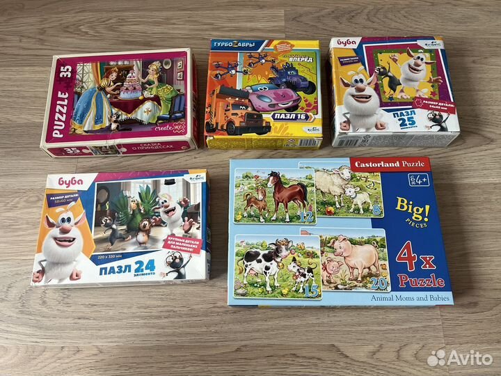 Пазлы детские