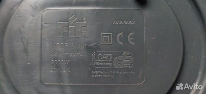 Обогреватель вентилятор электрический FiF